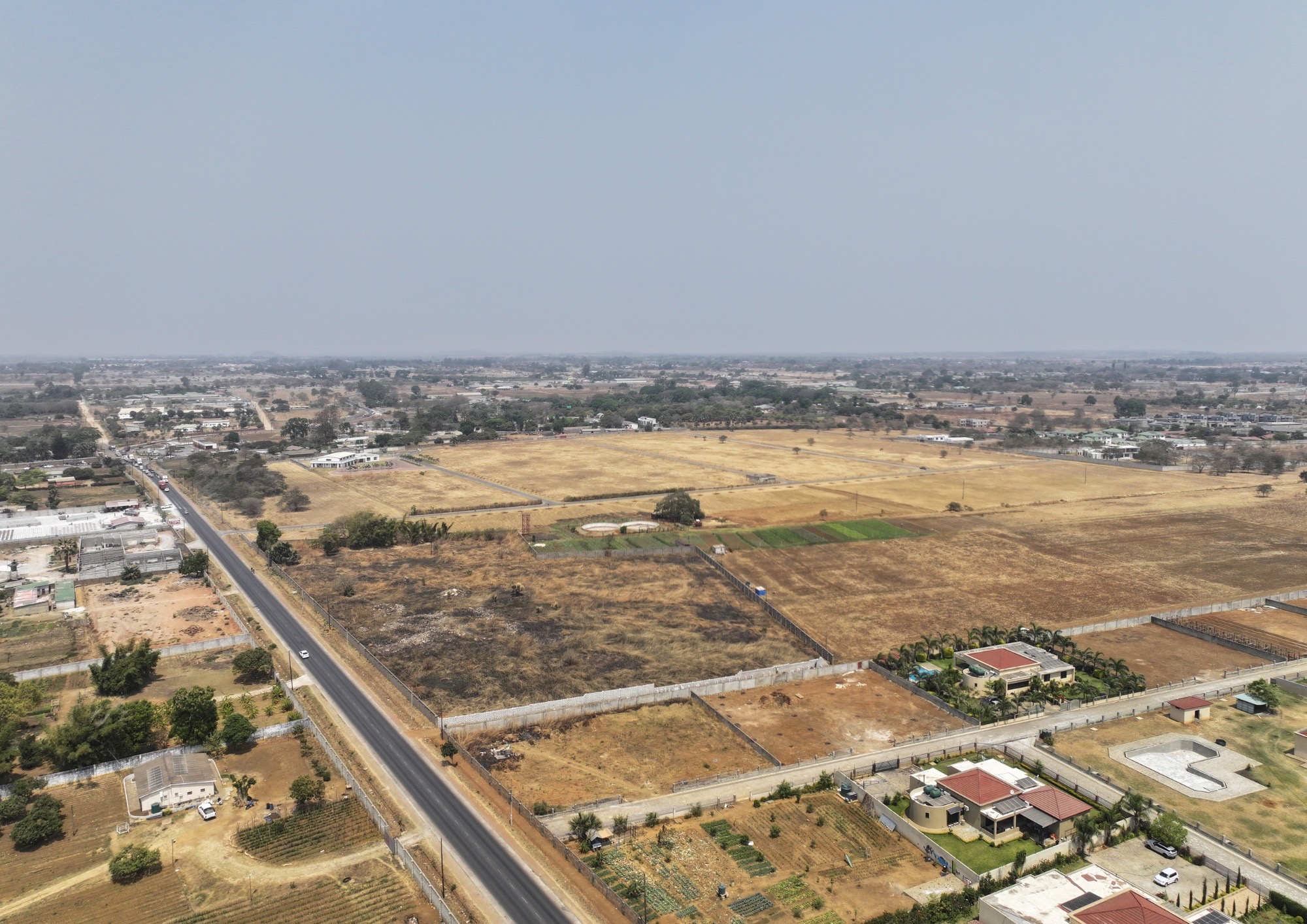 70 Oaks aerial project view