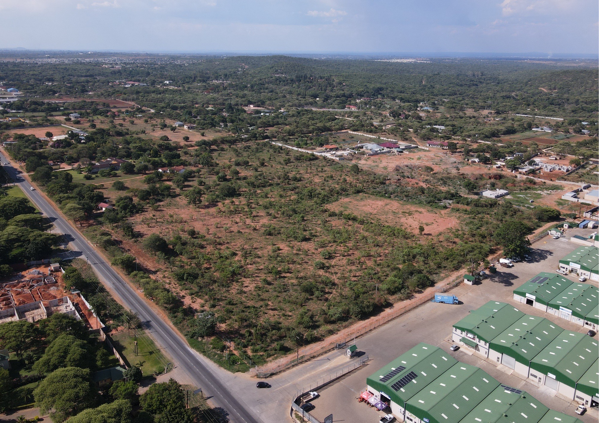 Leopards Oak aerial project view