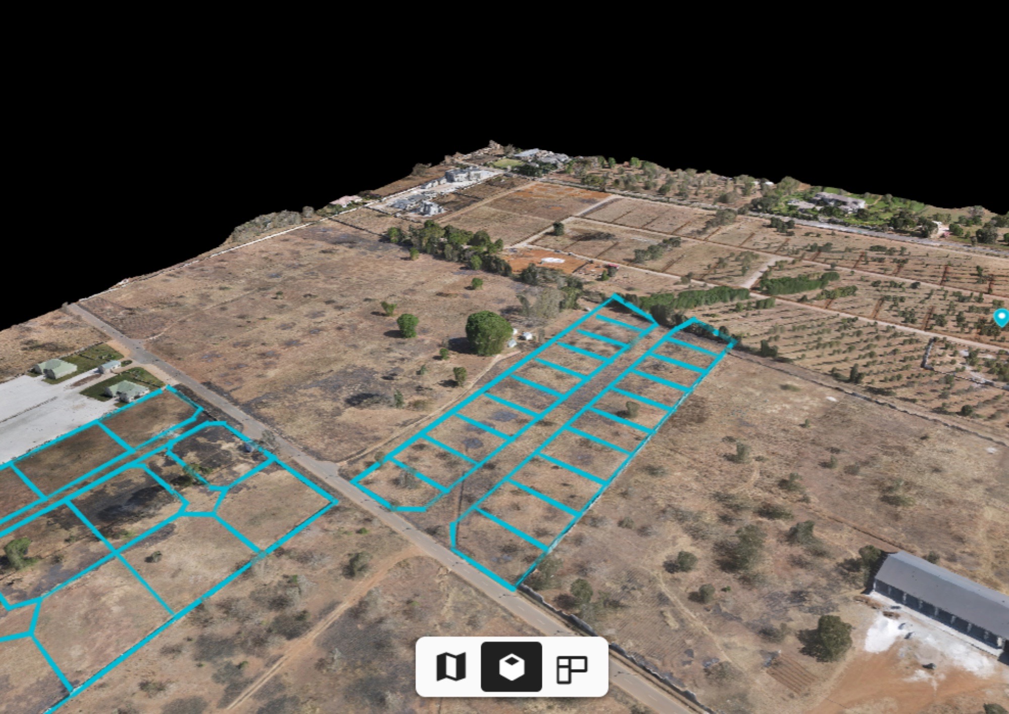 Lilayi Greens aerial project view