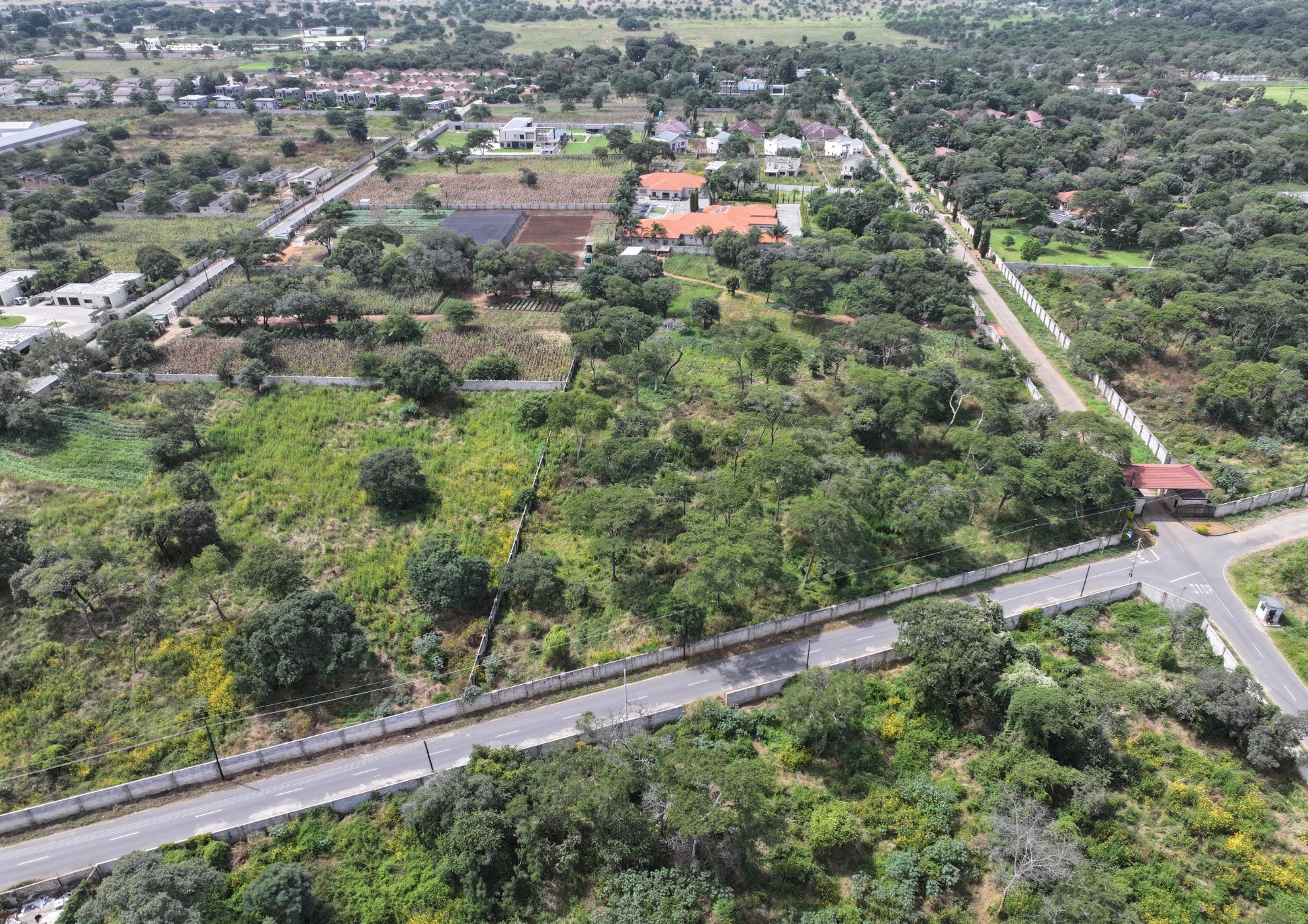 Makeni Main aerial project view